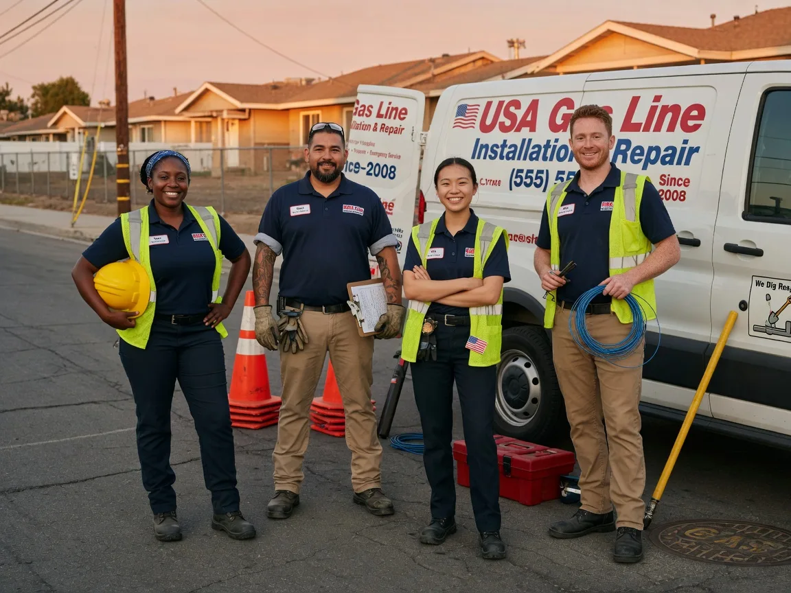 Gas Line Installation company in West Fargo, ND